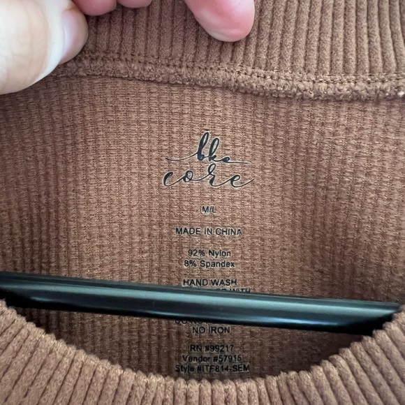 BKE Core Ribbed Tank Top - Picture 3 of 4